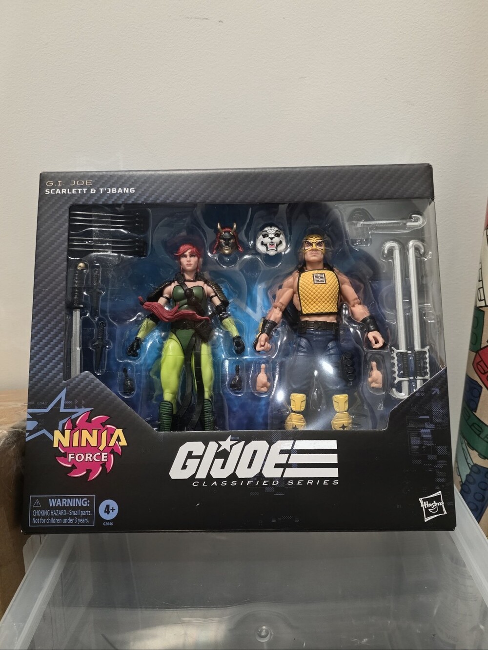 G.I. Joe Classified Series #212, Ninja Force Scarlett and T'Jbang